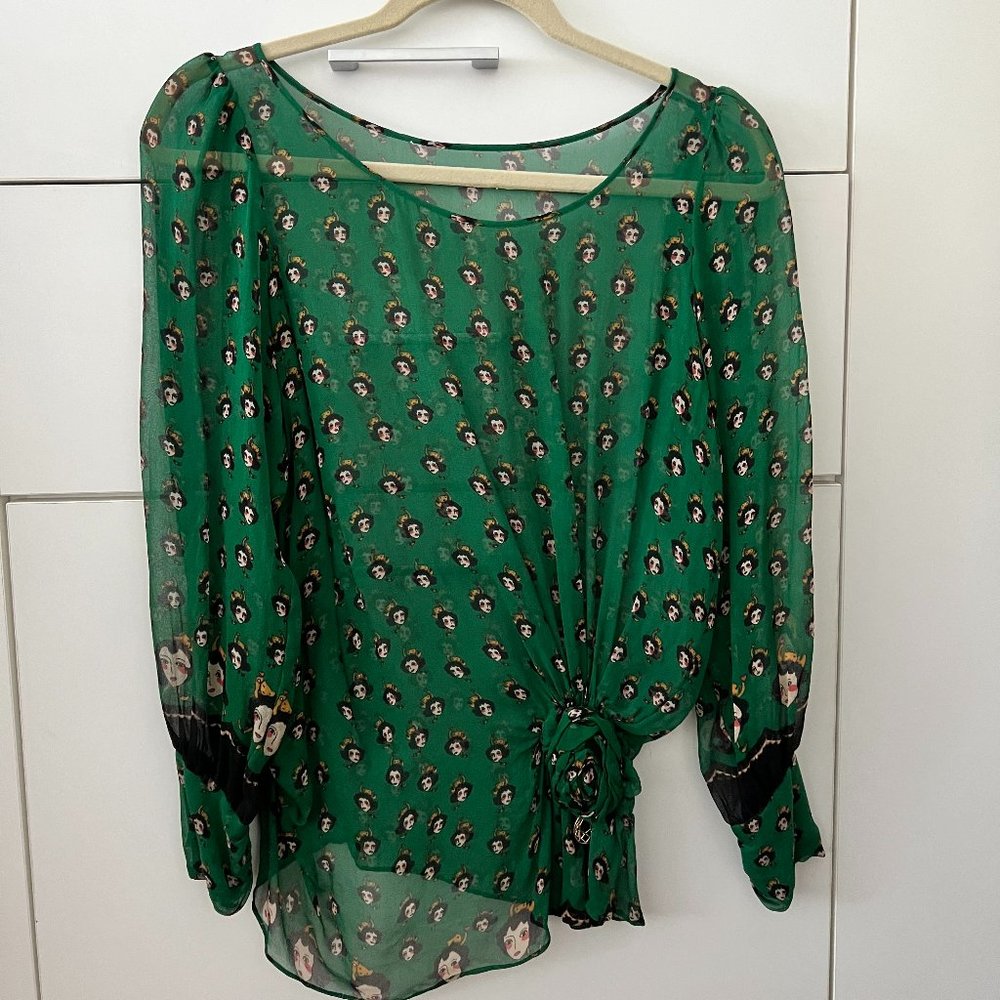 Anna Sui Silk Blouse